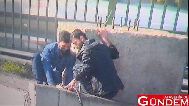 ATAŞEHİR'DE ELEKTRİK KABLOLARINI KESEN ŞÜPHELİER YAKALANDI ATAŞEHİR'DE KABLOLARI KESENLER YAKALANDI ATAŞEHİRDE GÜNDEM